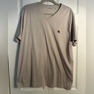 Abercrombie & Fitch soft A&F tee size XL off-white